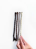 Bomuldsbroderigarn | Brune farver