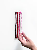 Bomuldsbroderigarn | Røde farver