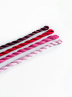 Bomuldsbroderigarn | Røde farver