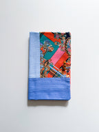 Etui | Det med orange striber og blomster