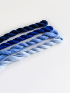 Uldbroderigarn | Blå farver