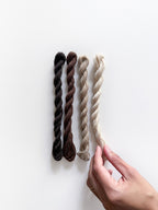 Uldbroderigarn | Brune farver