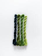 Uldbroderigarn | Grønne farver